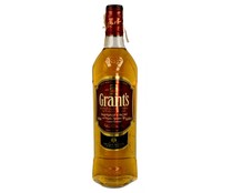 Whisky blended GRANT'S botella de 70 cl.