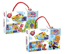 Dominó infantil de animales con 36 tarjetas dobles, ONE TWO FUN ALCAMPO.