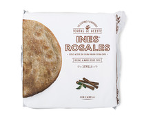 Tortas de aceite de oliva con canela INES ROSALES 6 uds. 180 g.