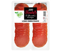 Lomo embuchado, sin gluten y cortado en finas lonchas SOLARIEGO 2 x 40 g.