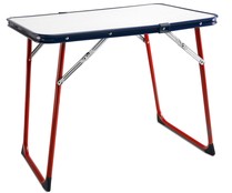 Mesa infantil plegable para camping y playa con tablero de Durolac y medidas 60x40 cm RIK & ROkg.