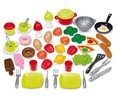 Caja con 75 piezas de frutas y vegetales, ONE TWO FUN ALCAMPO.