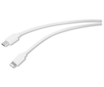 Cable adaptador USB-C - Lightning QILIVE, longitud 1,2m.