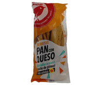 Barritas pan con queso PRODUCTO ALCAMPO 90 g.
