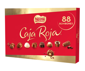 Bombones surtidos CAJA ROJA DE NESTLÉ 800 g. Bombones surtidos CAJA ROJA DE NESTLÉ 800 g.