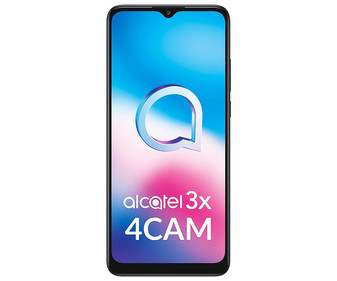 Smartphone 16,56cm (6,52") ALCATEL 3X 4CAM, Octa-Core, 4GB Ram, 64GB, MicroSD, 16+5+2+2 Mpx, Dual-Sim, Android 10.