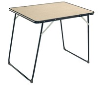 Mesa desmontable con estabilizadores y tablero de Durolac con medidas 80x60 cm EREDU.