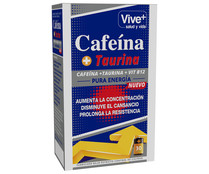 Cafeína + Taurina VIVE + SALUD Y VIDA 30 uds.