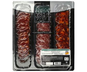 Surtido de ibéricos 140 g.