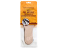 Plantilla piel natural ACHUCHONAS, antiolor, transpirable, confort, talla 44/45.