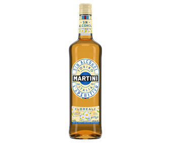 Aperitivo sin alcohol, ligero y floral con notas de artemina y manzanilla romana MARTINI Floreale botella de 75 cl. Aperitivo sin alcohol, ligero y floral con notas de artemina y manzanilla romana MARTINI Floreale botella de 75 cl.