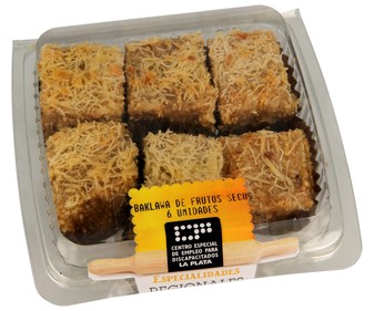 Baklawa de frutos secos 150 gramos pack de 6 unidades Baklawa de frutos secos 150 gramos pack de 6 unidades