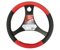 Cubre volante universal de 38cm, color rojo, PRODUCTO ALCAMPO JOLIET.