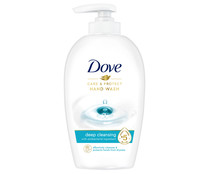 Jab&oacute;n de manos l&iacute;quido con textura crema y acci&oacute;n hidratante DOVE 250 ml.