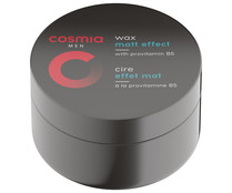 Cera de peinado para hombre, con provitamina B5 y efecto mate COSMIA 75 ml. Cera de peinado para hombre, con provitamina B5 y efecto mate COSMIA 75 ml.