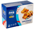 Empanadas precocidas y congeladas rellenas de carne PAN Snack on 600 g.