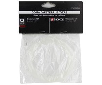 Goma para cafetera expréss/Italiana de 12 tazas MONIX  pack de 2 unidades.