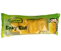 Mini mazorcas cocidas de maíz dulce HUERCASA Easy eat 400 g.