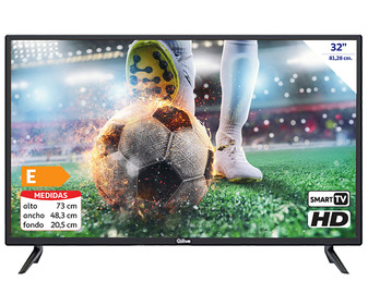 Televisión 81,28 cm (32") LED QILIVE Q32HS221B HD READY, SMART TV, WIFI, TDT T2, USB reproductor, 3HDMI, 60HZ. Televisión 81,28 cm (32") LED QILIVE Q32HS221B HD READY, SMART TV, WIFI, TDT T2, USB reproductor, 3HDMI, 60HZ.