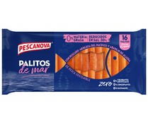 Palitos de mar reducidos en sal PESCANOVA 16 uds. 305 g.