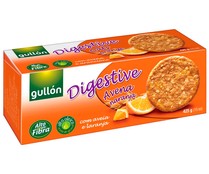 Galletas integrales con avena y naranja, GULLÓN 425 g.