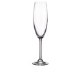 Copa flauta para vinos espumosos fabricada en Cristal de Bohemia, 0,22 litros, serie Colibri CRYSTAL BOHEMIA.