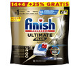 Detergente en cápsulas para lavavajillas FINISH Ultimate Plus 14+4 uds. 260 gr.
