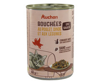 Bocaditos en salsa de ave para gatos esterilizados PRODUCTO ALCAMPO 400 g