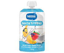 Bolsita de frutas (plátano y fresa), a partir de 6 meses NESLTÉ Dancing yummyogs 110 g.