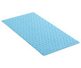 Alfombra de baño antideslizante en color azul, 72x36 cm, TATAY.