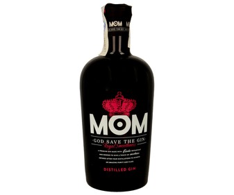 Ginebra premium MOM botella de 70 cl. Ginebra premium MOM botella de 70 cl.