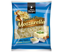 Queso rallado mozarella FLOR DE BURGOS 200 g.