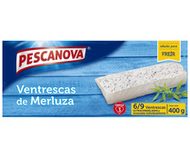Merluza, ventresca, ultracongelada y envsadas de forma individual PESCANOVA 400 g.