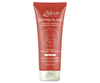 Emulsión reductora con acción reafirmante E'LIFEXIR Vientre plano 200 ml. Emulsión reductora con acción reafirmante E'LIFEXIR Vientre plano 200 ml.