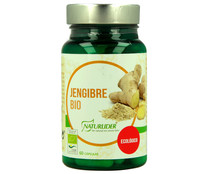 Complemento alimenticio a base de jenjibre ecológico NATURLIDER 60 uds. Complemento alimenticio a base de jenjibre ecológico NATURLIDER 60 uds.