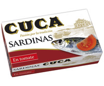 Sardinas en salsa de tomate CUCA 80 g.