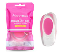 Talonera gel dual para mujer ACHUCHONAS, autoadhesiva, uso diario, talla única.