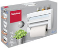 Dispensador para hasta 3 rollos de cocina, 39x10x25 centímetros METALTEX.