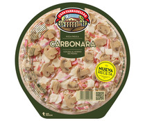 Pizza fresca carbonara cocida al horno de piedra CASA TARRADELLAS 400 g.