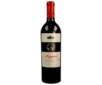 Vino tinto con denominación de origen Campo de Borja ARAGONIA botella de 75 cl. Vino tinto con denominación de origen Campo de Borja ARAGONIA botella de 75 cl.