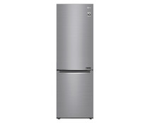 Frigor&iacute;fico combi LG GBB61PZGGN  NO FROST, clasificaci&oacute;n energ&eacute;tica: D, H: 186cm, A: 59,5cm, F: 67,5cm, capacidad total: 342L.