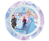 Plato infantil apto para microondas con diseño de Frozen, DISNEY. Plato infantil apto para microondas con diseño de Frozen, DISNEY.