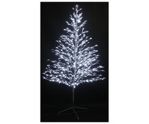 Abeto artificial con 660 luces led color blanco puro, ilumina tu casa esta navidad, ACTUEL.