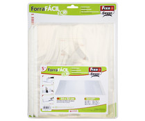 Pack de 5 forrafácil, 300x520mm, FIXO.