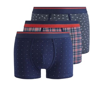 Lote de 3 bóxer para hombre IN EXTENSO, talla XXL. Lote de 3 bóxer para hombre IN EXTENSO, talla XXL.