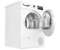 Secadora por condensación con bomba de calor BOSCH WTR85V92ES capacidad de secado: 8KG, clasificación energética: A++, H: 84,2cm, A: 59,8cm, F: 59,9cm.