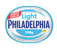 Queso de untar light formato familiar PHILADELPHIA LIGHT 350 g.