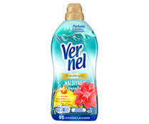 Suavizante concentrado maldivas VERNEL 95 lavados 1710 ml.