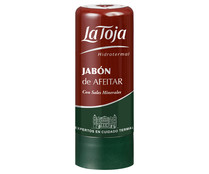 Jabón afeitar en barra, para se aplicado con brocha LA TOJA 50 ml.