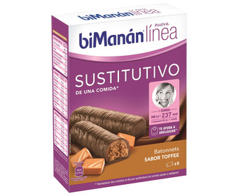 Barritas sabor toffee 31g x 6Uds Barritas sabor toffee 31g x 6Uds